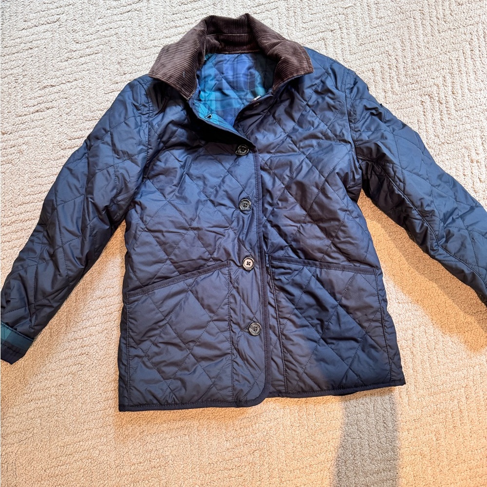 NWT Ralph Lauren reversible plaid jacket